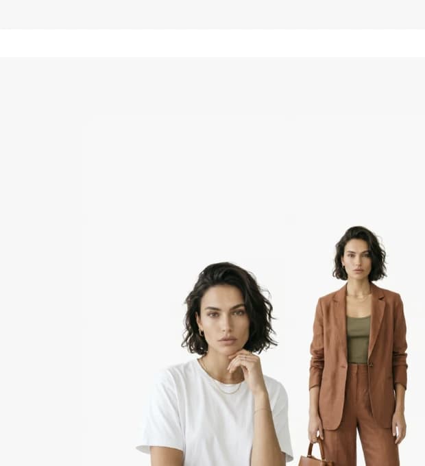 Two AI fashion models for virtual try-on